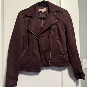 Philosophy Dark Brown suede Jacket